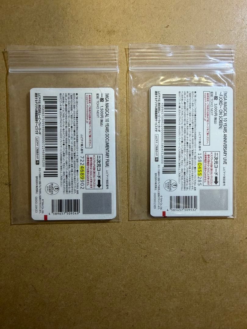 Mrs.GREEN APPLE ミセス fjord 映画 入場券 チケット