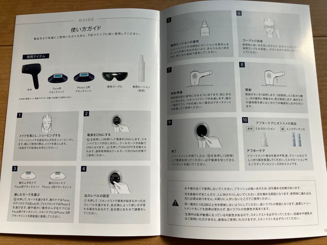 エピフォトスキンケア　ハイグレード（家庭用光美容機器）➕ローション