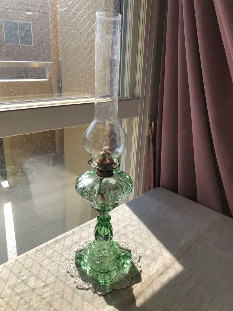 オイルランプ、高さ51cm