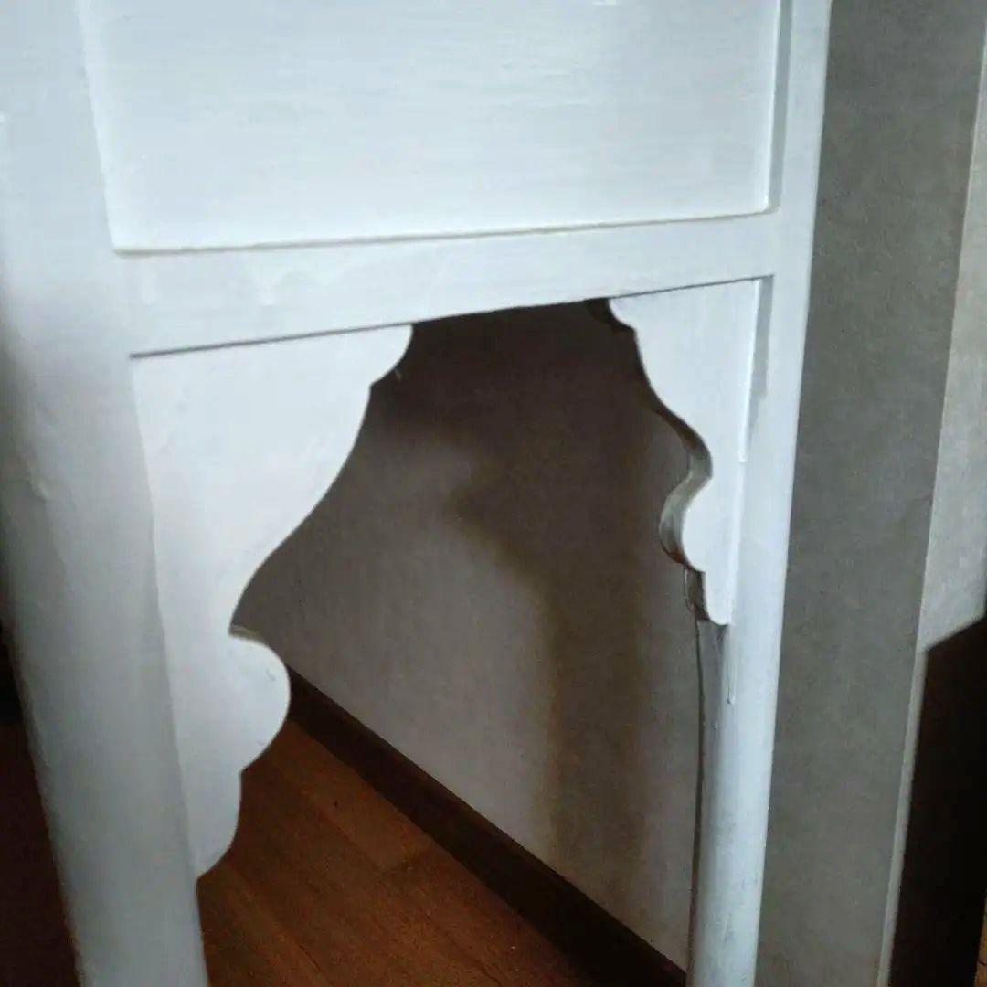 ケビント　薬品棚　棚　白 ビンテージ　ガラスショーケース アンティーク　希少