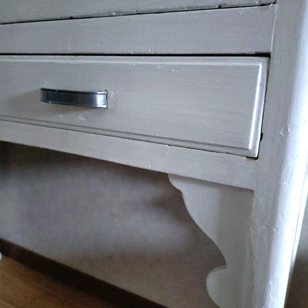 ケビント　薬品棚　棚　白 ビンテージ　ガラスショーケース アンティーク　希少