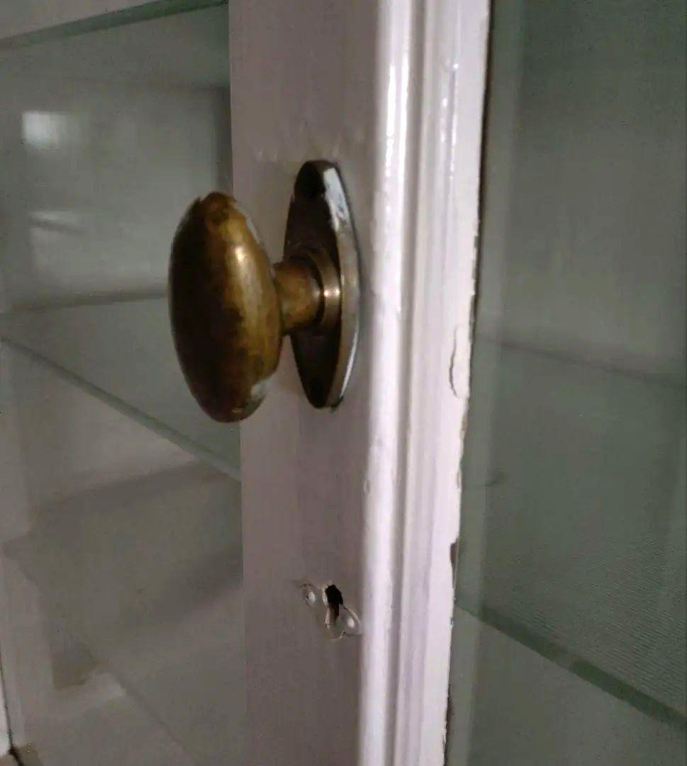 ケビント　薬品棚　棚　白 ビンテージ　ガラスショーケース アンティーク　希少