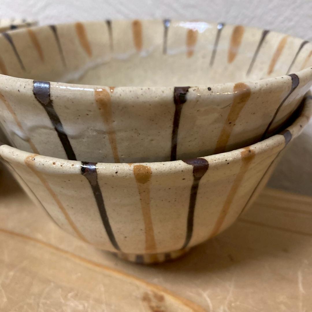 ★まとめ買いでお値引No.40★4個セット★スタジオエム 麦藁手飯椀 大平