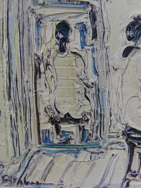 アンドレ・コタヴォ「画家とモデル」、希少画集画、状態良好、新品高級額装付