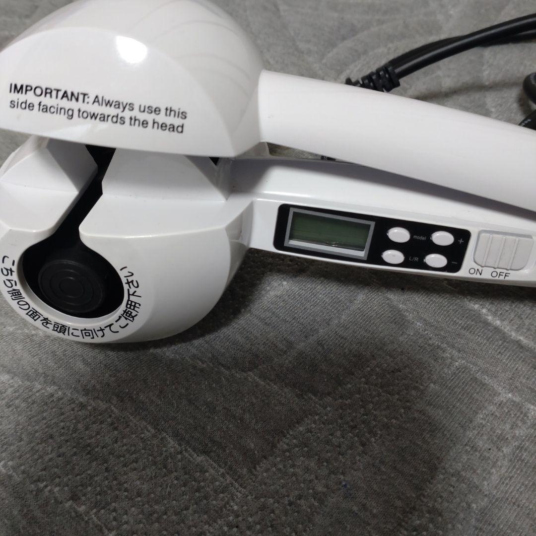 美品♡Ryanboo♡ホワイト♡自動コテ♡