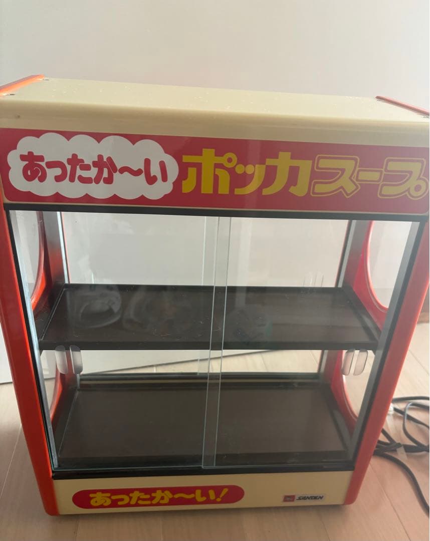 ドリンクウォーマー　缶飲料ウォーマー　業務用　昭和レトロ　ポッカ　レトロポップ