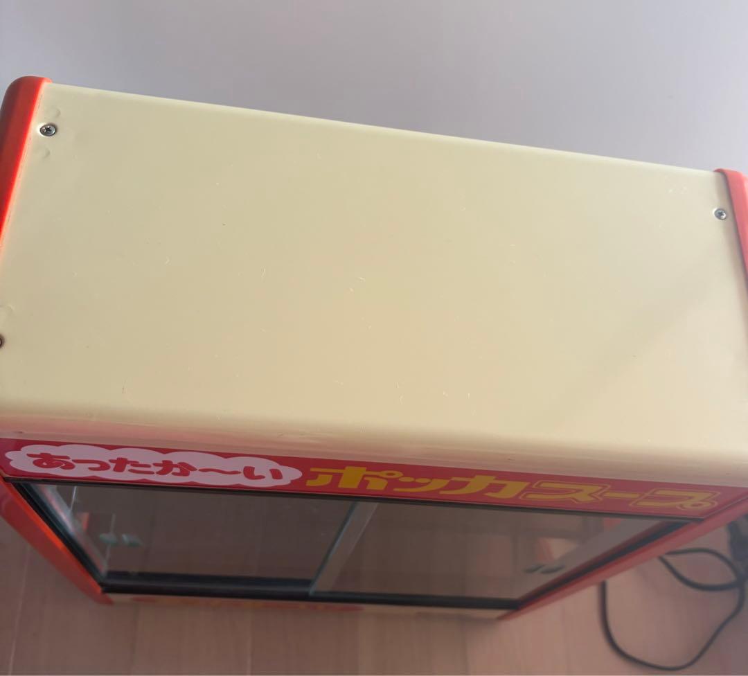 ドリンクウォーマー　缶飲料ウォーマー　業務用　昭和レトロ　ポッカ　レトロポップ