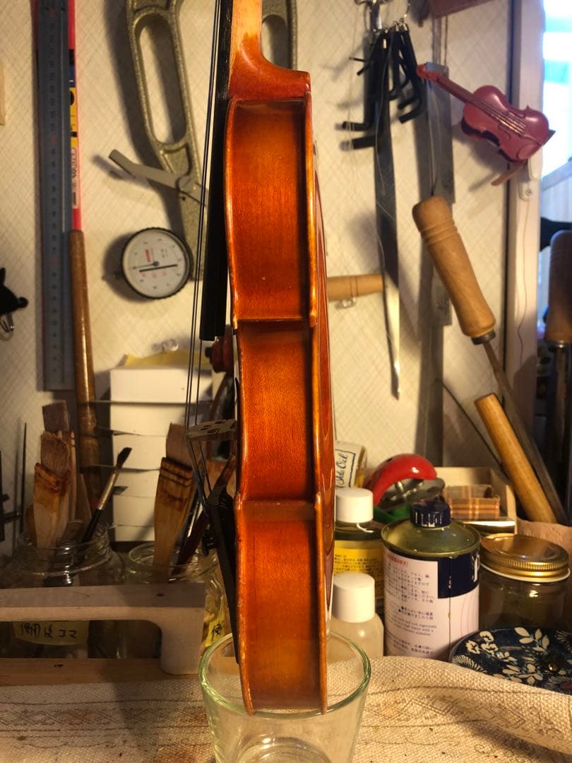 【駒&魂柱調整済】suzuki分数バイオリンNo200 1/10 2004