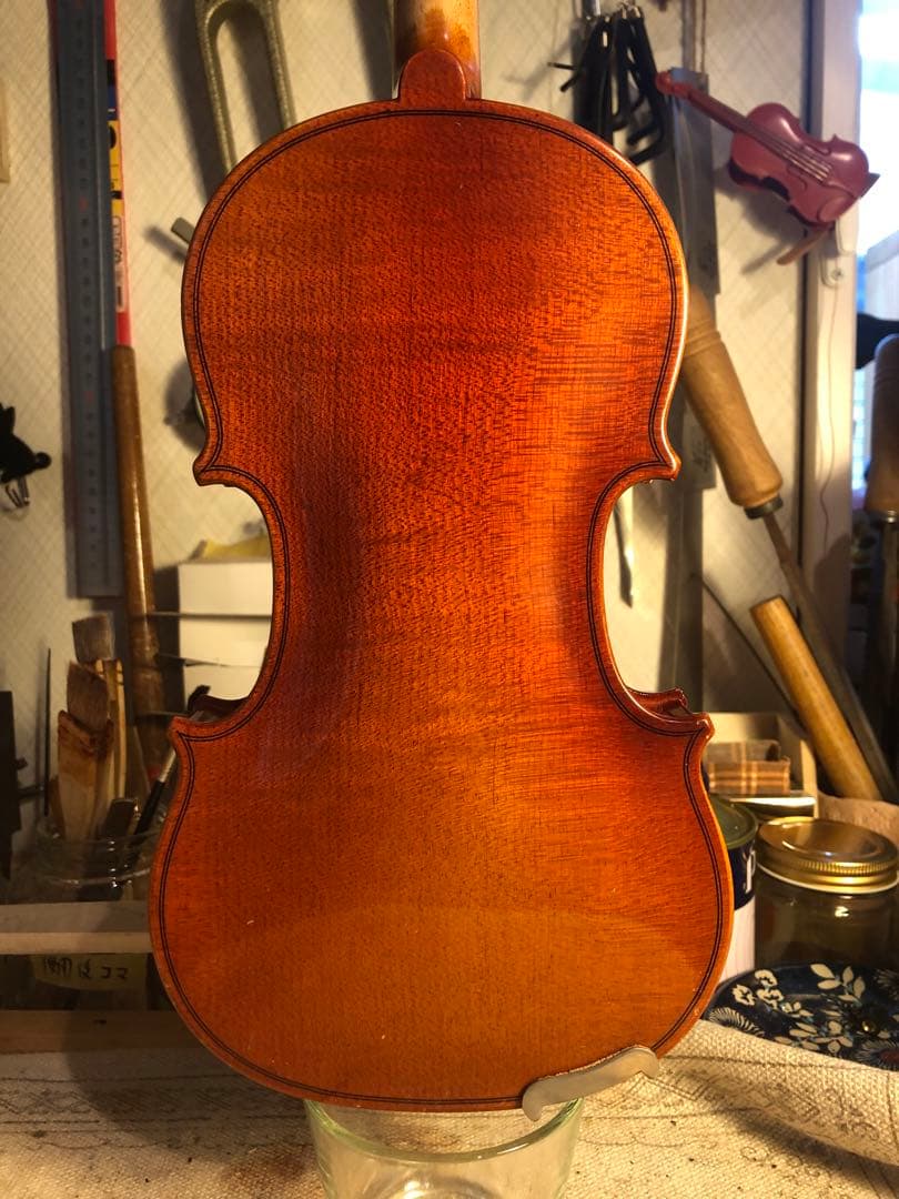 【駒&魂柱調整済】suzuki分数バイオリンNo200 1/10 2004