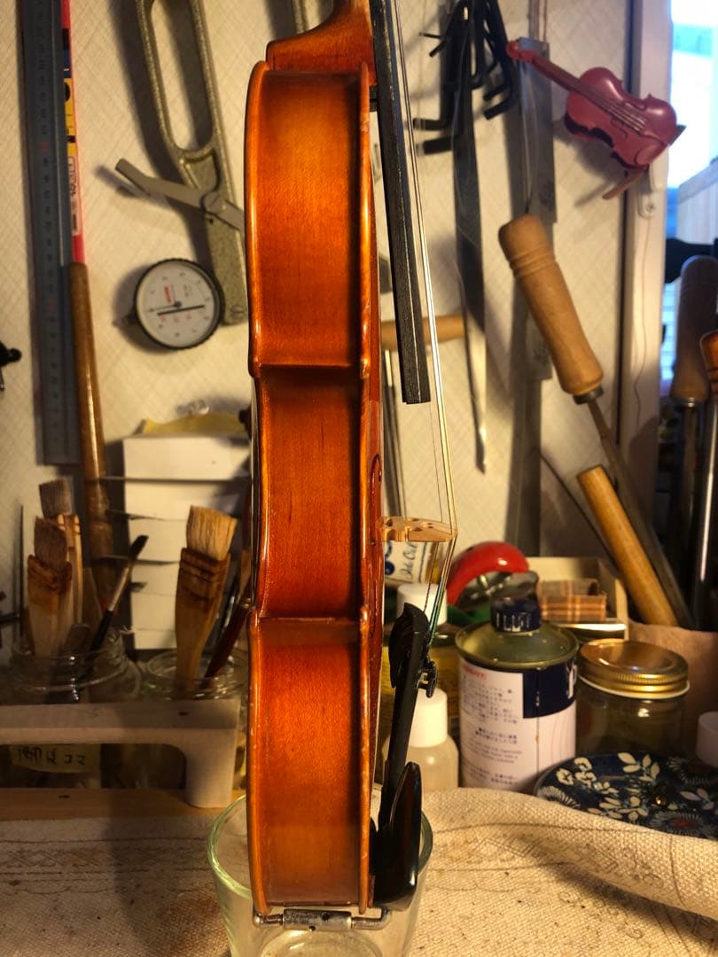 【駒&魂柱調整済】suzuki分数バイオリンNo200 1/10 2004