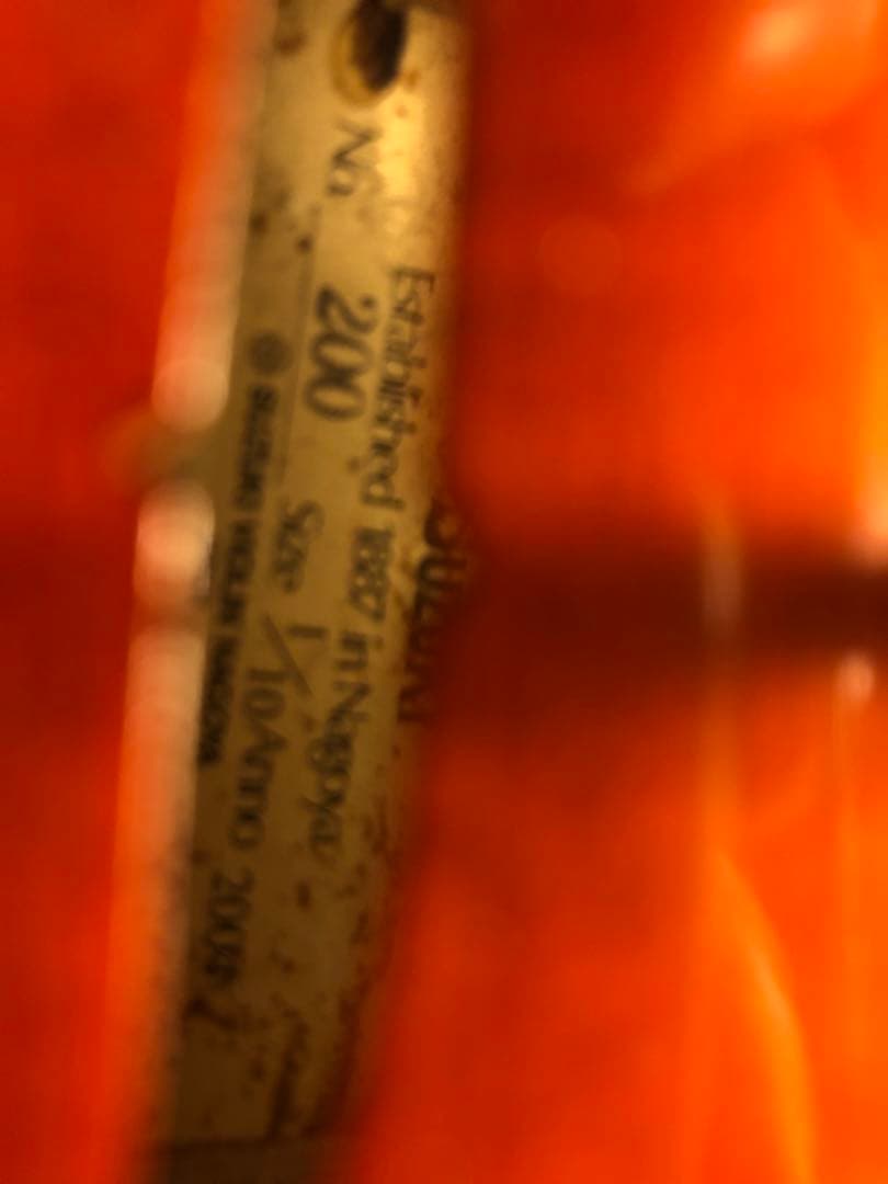 【駒&魂柱調整済】suzuki分数バイオリンNo200 1/10 2004