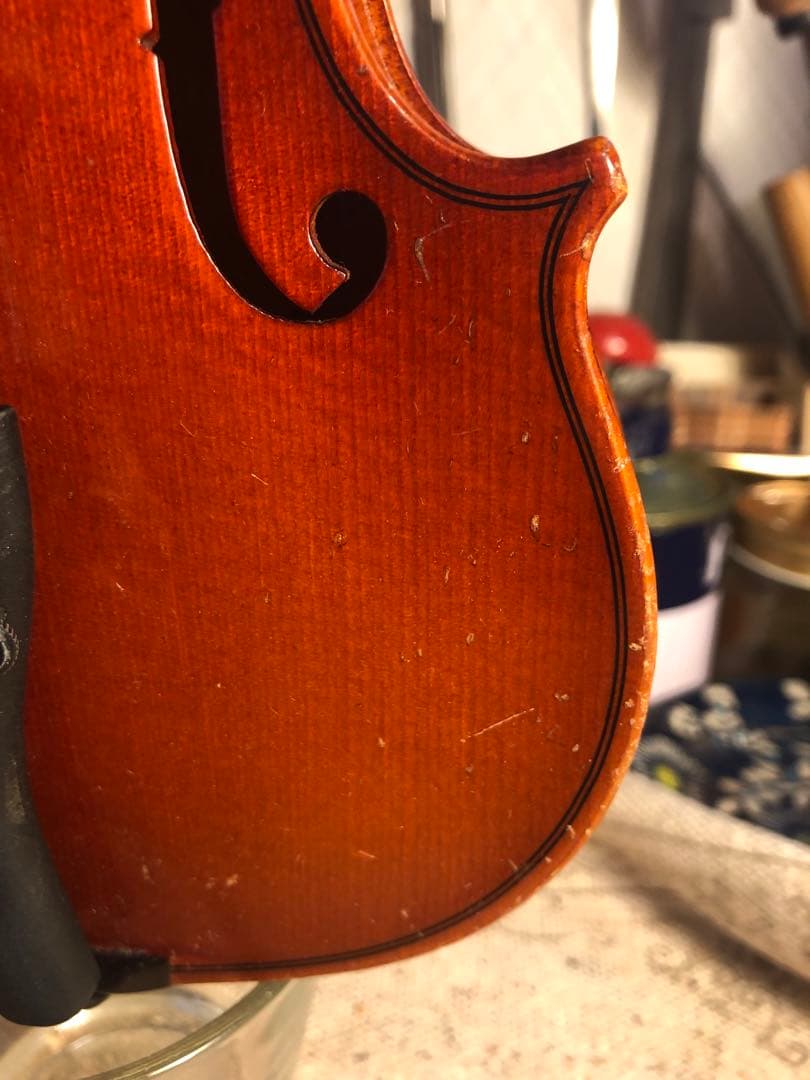 【駒&魂柱調整済】suzuki分数バイオリンNo200 1/10 2004