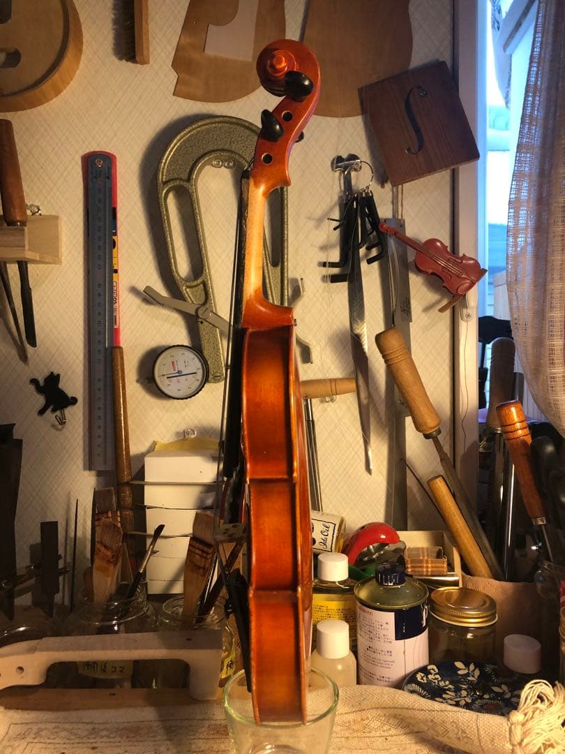 【駒&魂柱調整済】suzuki分数バイオリンNo200 1/10 2004