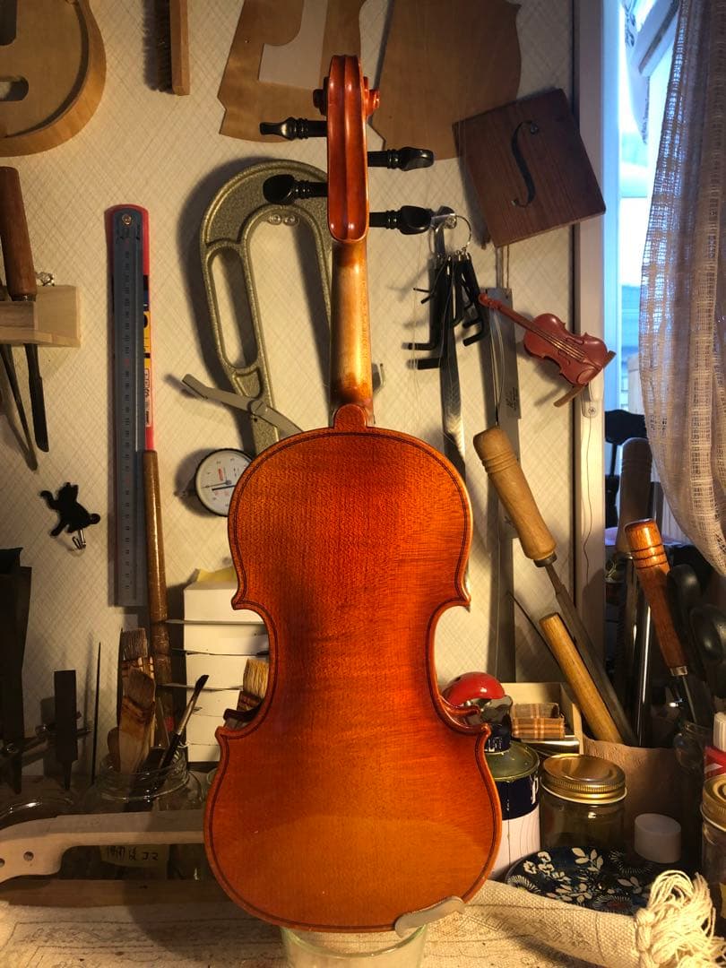 【駒&魂柱調整済】suzuki分数バイオリンNo200 1/10 2004