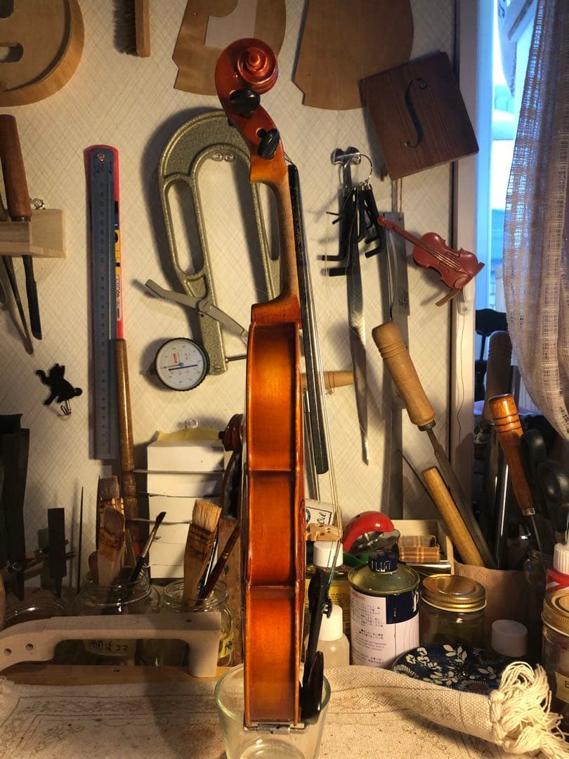 【駒&魂柱調整済】suzuki分数バイオリンNo200 1/10 2004