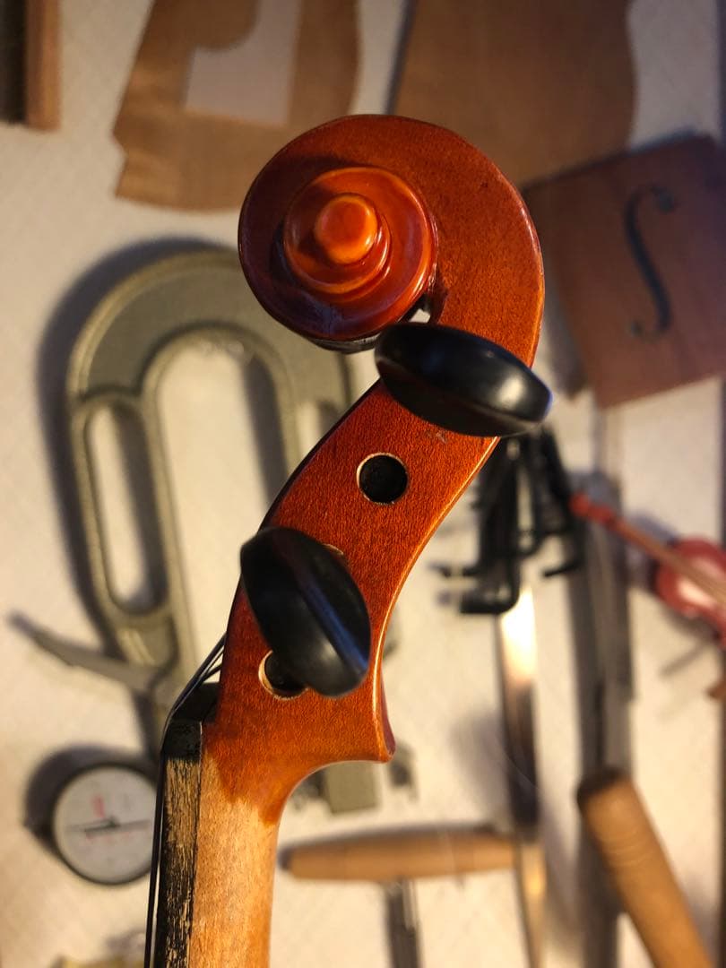 【駒&魂柱調整済】suzuki分数バイオリンNo200 1/10 2004