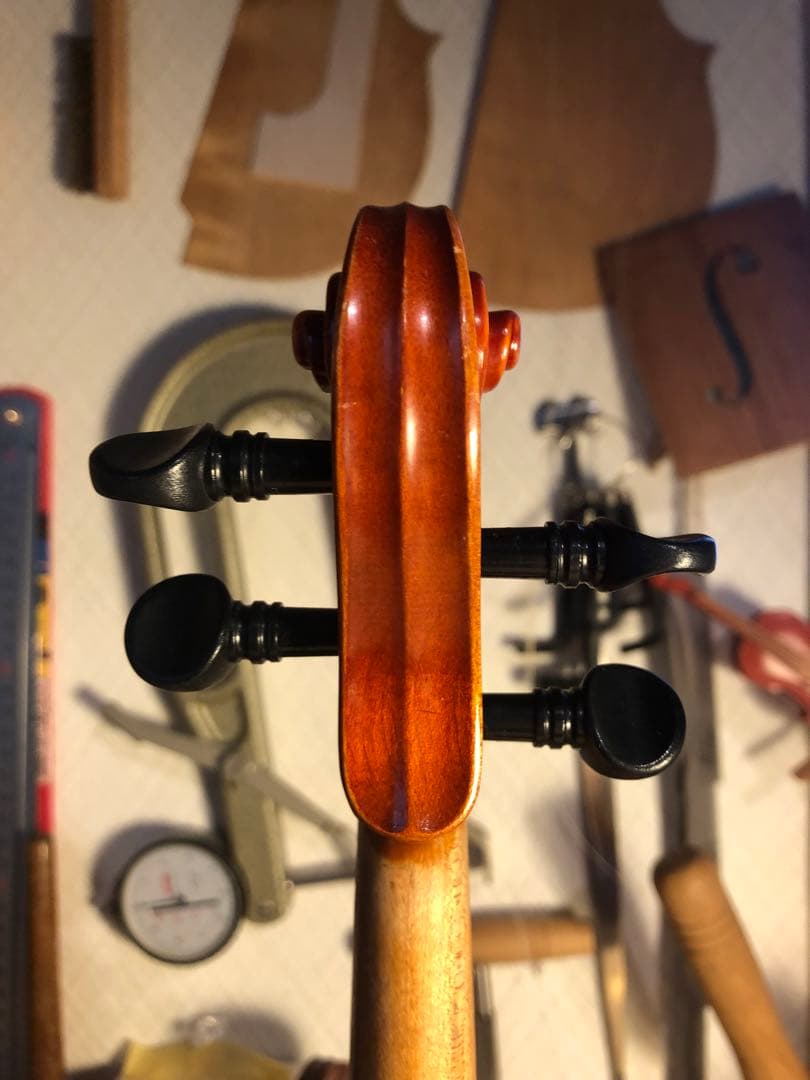 【駒&魂柱調整済】suzuki分数バイオリンNo200 1/10 2004