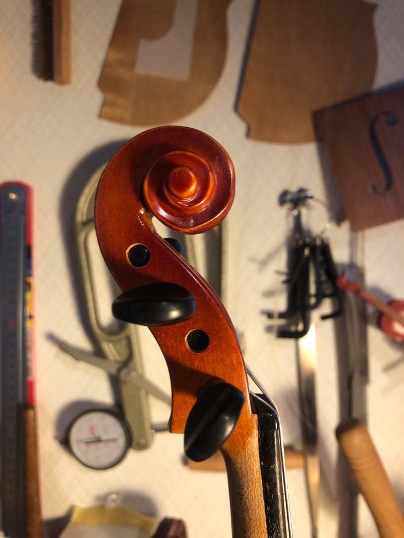 【駒&魂柱調整済】suzuki分数バイオリンNo200 1/10 2004