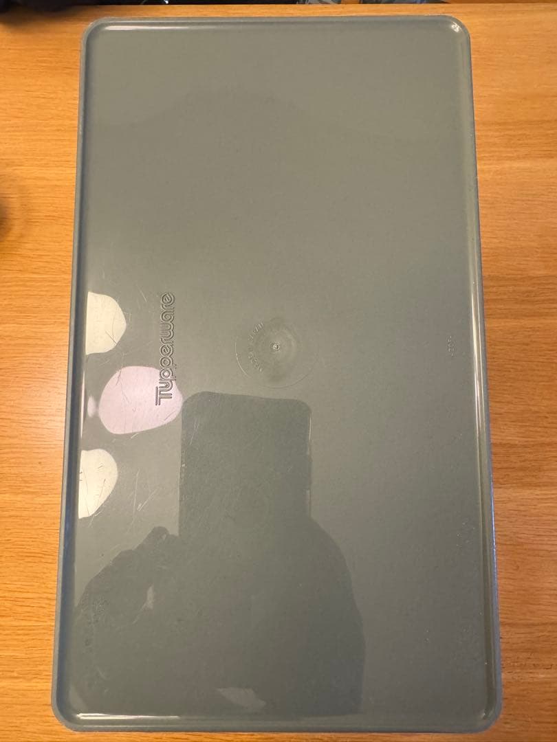Tupperware カーキ色 保存容器 3個セット　10キロキーパー