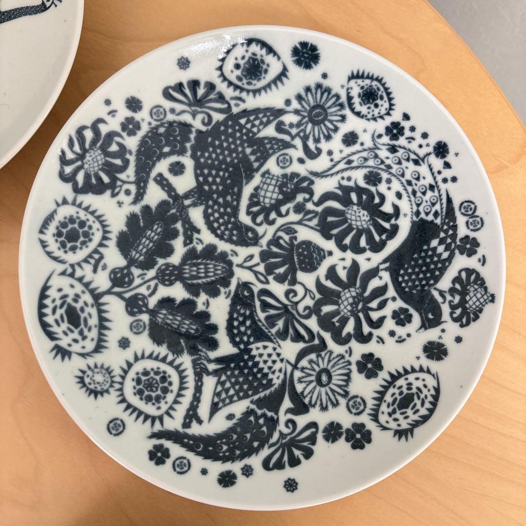 r*9様 スコープscope 六寸皿 印判鳥獣五画 5枚組