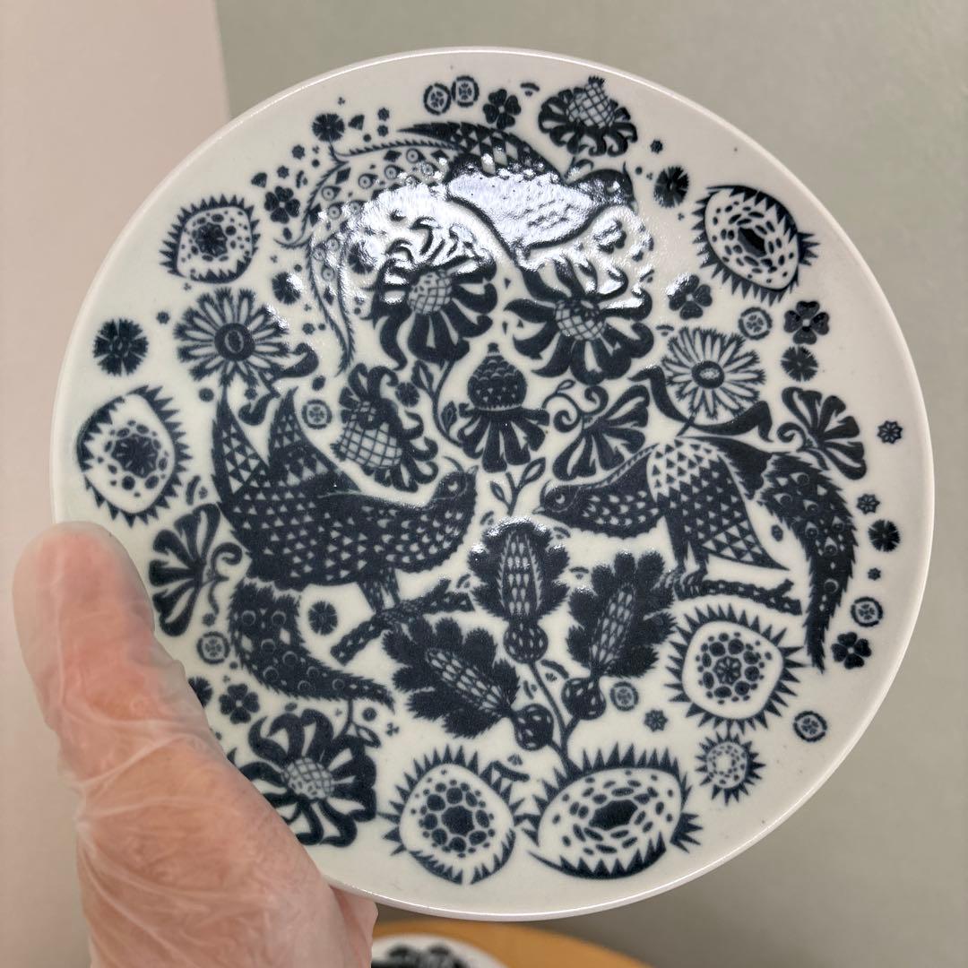 r*9様 スコープscope 六寸皿 印判鳥獣五画 5枚組
