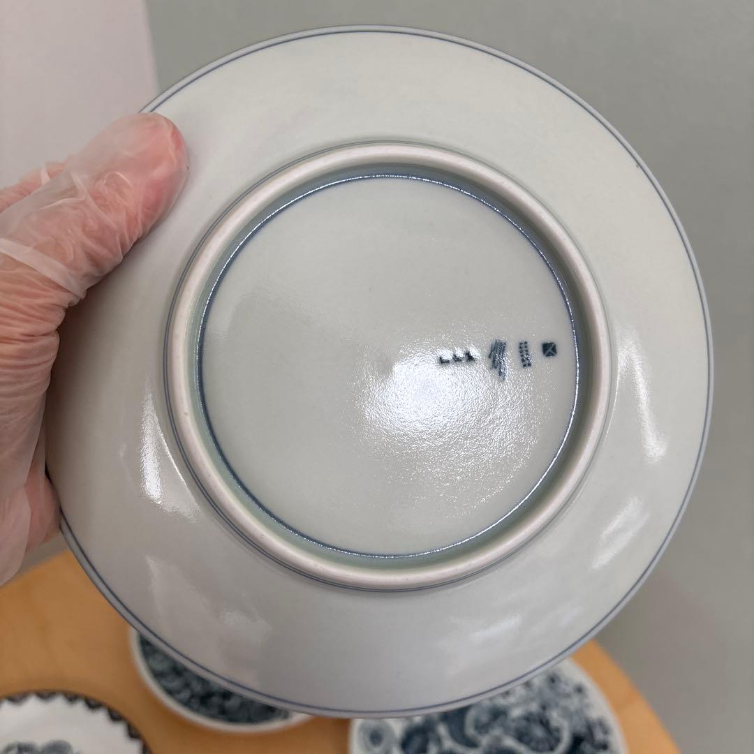 r*9様 スコープscope 六寸皿 印判鳥獣五画 5枚組