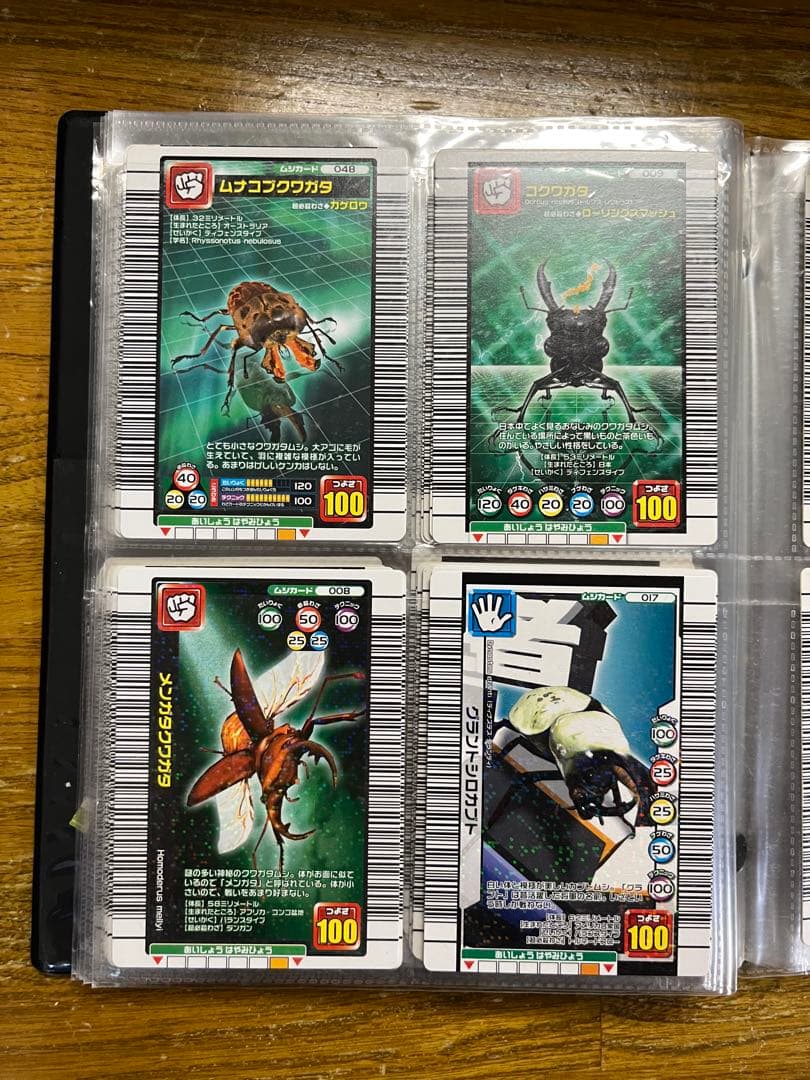 虫キング　伝説の虫たち トレーディングカードセット