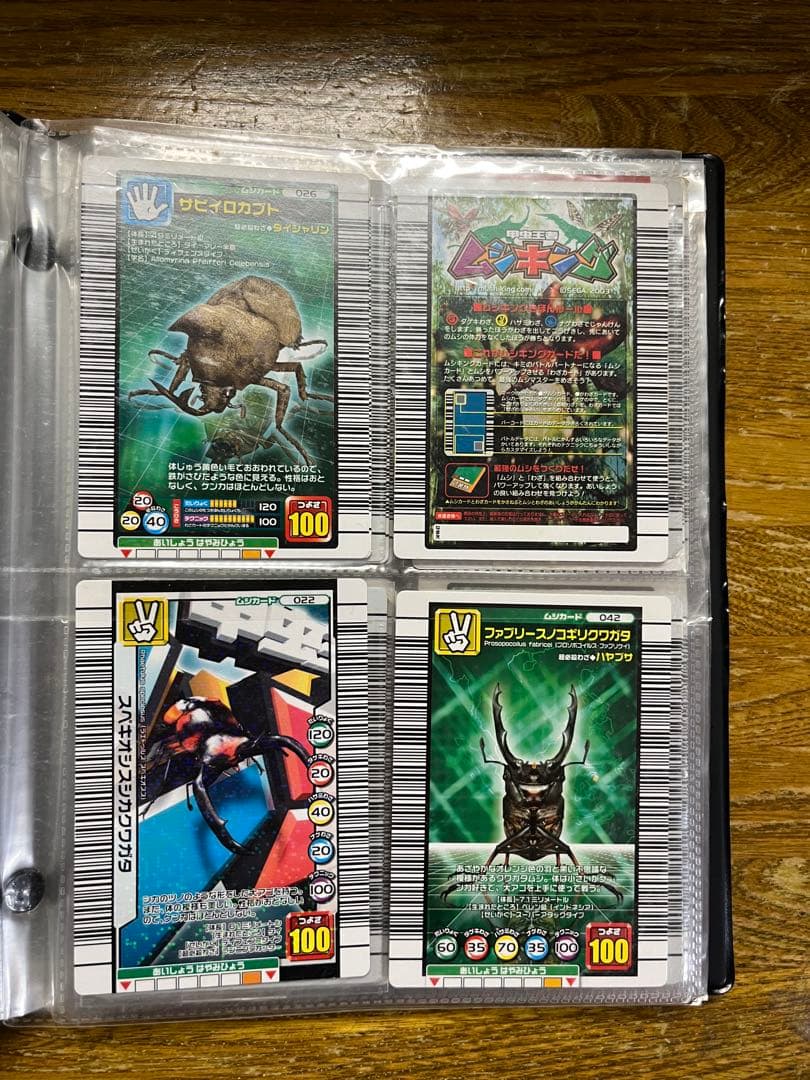 虫キング　伝説の虫たち トレーディングカードセット