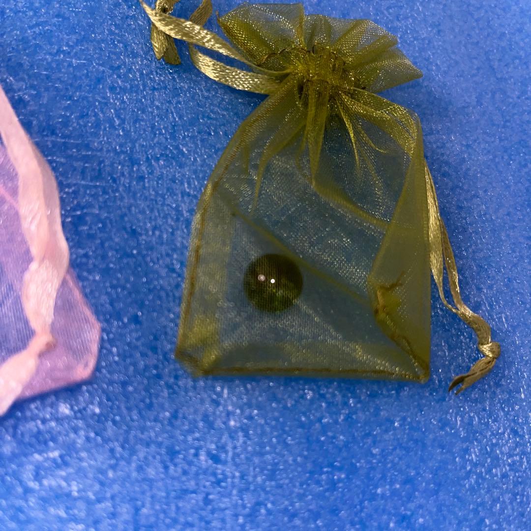 天然水晶玉　ローズ/モルダバイトクリスタル　タイガーアイ　ルチルクォーツ