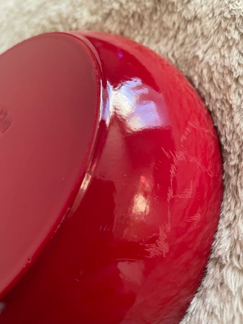 未使用　staub ストウブ　スキレット　フライパン　16cm チェリー