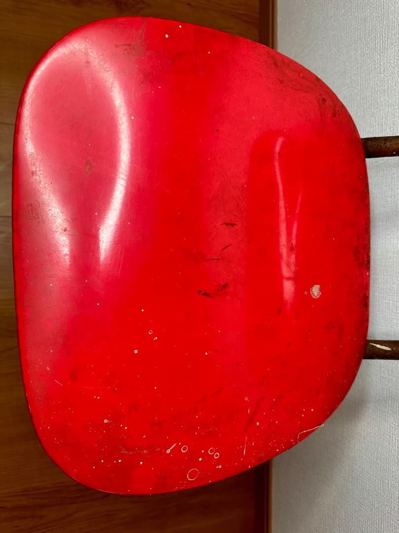 レトロポップ 食堂椅子 パイプ椅子