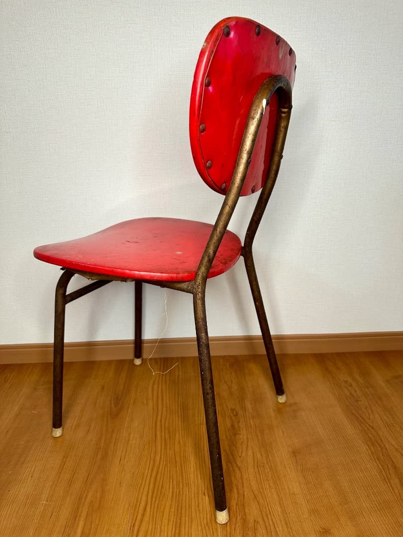 レトロポップ 食堂椅子 パイプ椅子