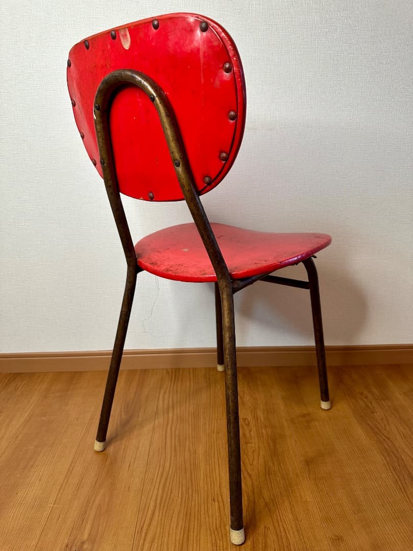レトロポップ 食堂椅子 パイプ椅子