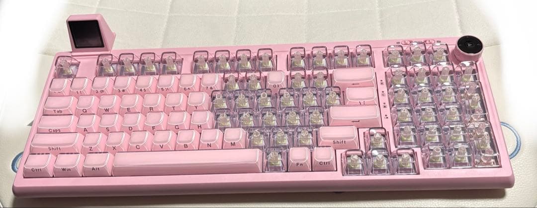 EPOMAKER RT100 ピンク (カスタマイズ済み)