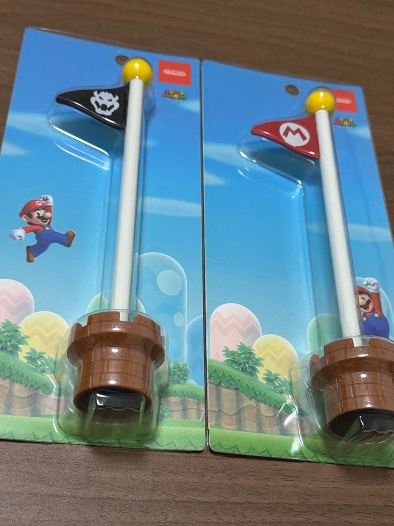 ゴールポールペン　スーパーマリオ　マリオ　クッパ　2個セット　新品　未開封
