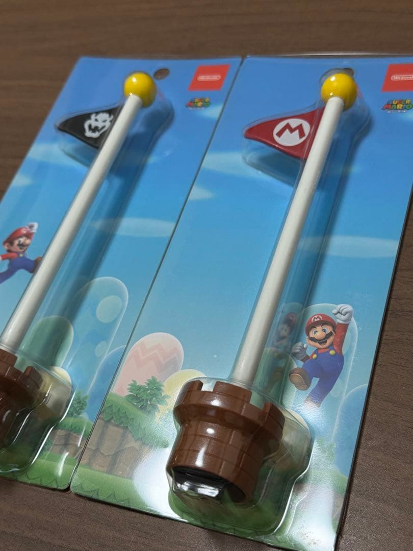 ゴールポールペン　スーパーマリオ　マリオ　クッパ　2個セット　新品　未開封