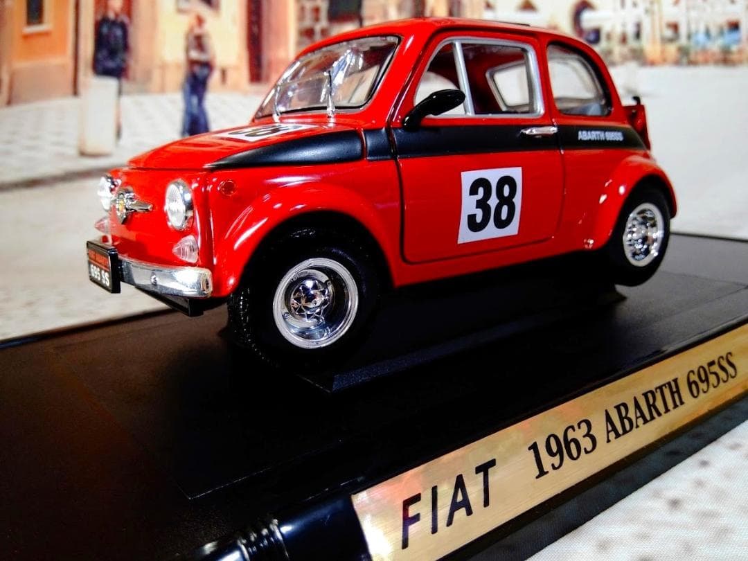 1/18 ロードシグネチャー 1963 フィアット アバルト 695SS