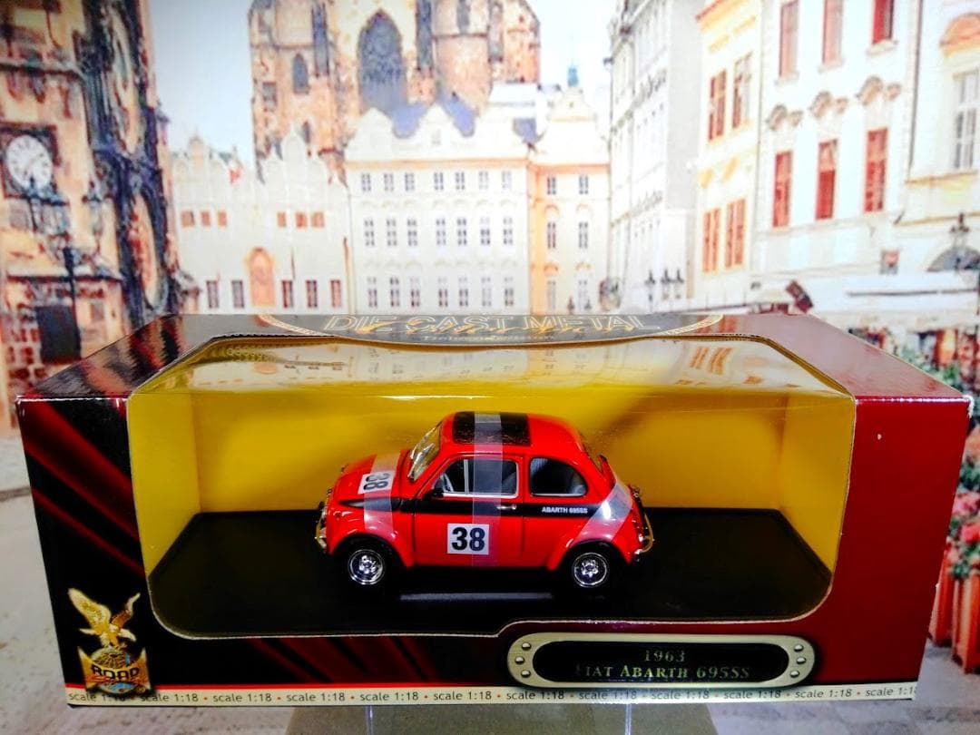 1/18 ロードシグネチャー 1963 フィアット アバルト 695SS