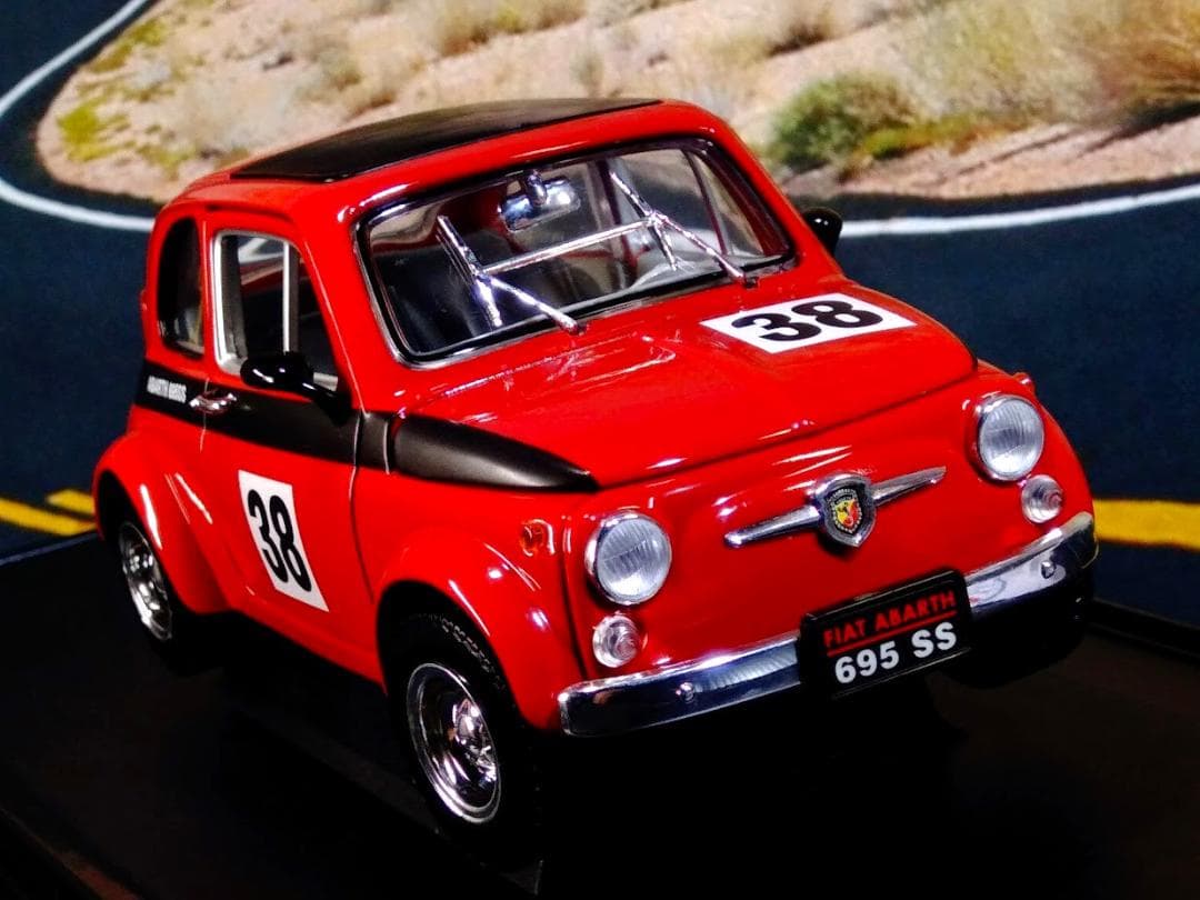 1/18 ロードシグネチャー 1963 フィアット アバルト 695SS