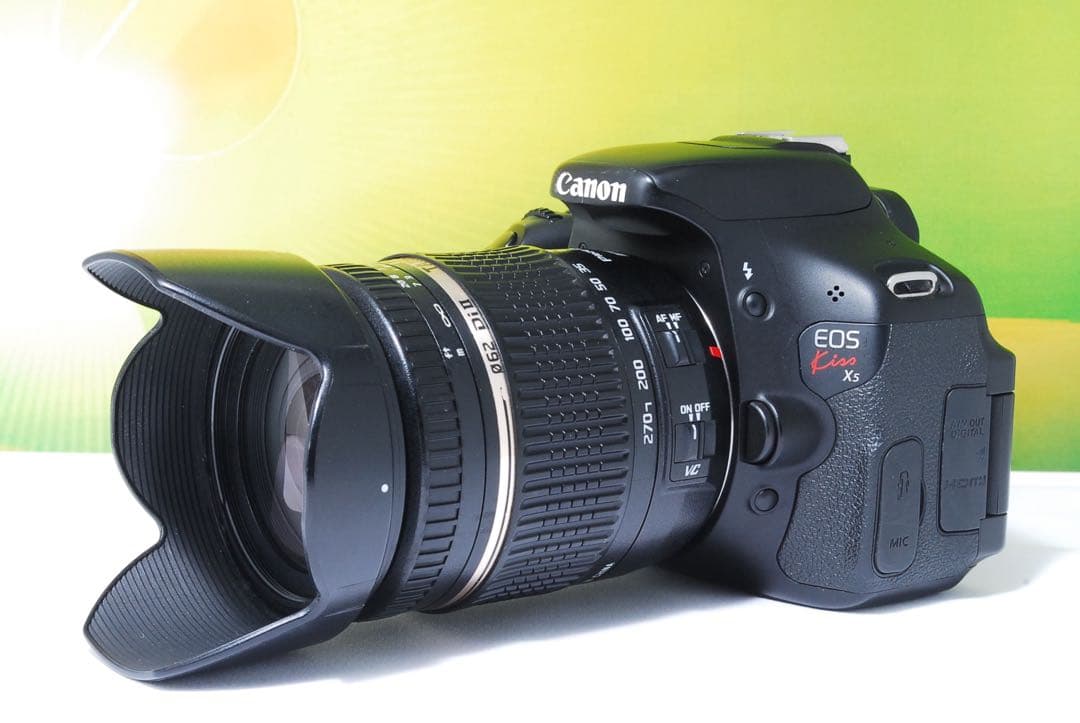 近く〜遠くまで撮れる Canon kiss X5 TAMRON 18-270mm