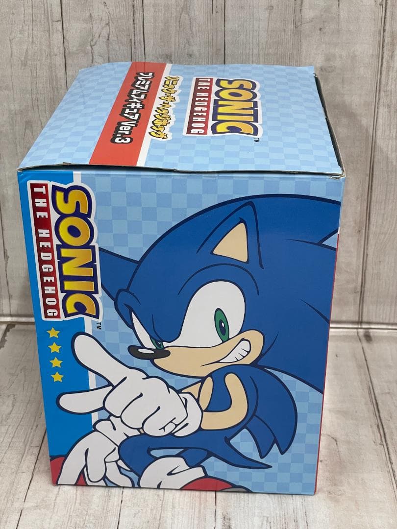 【開封済】セガ ソニック・ザ・ヘッジホッグ プレミアムフィギュア Ver.3