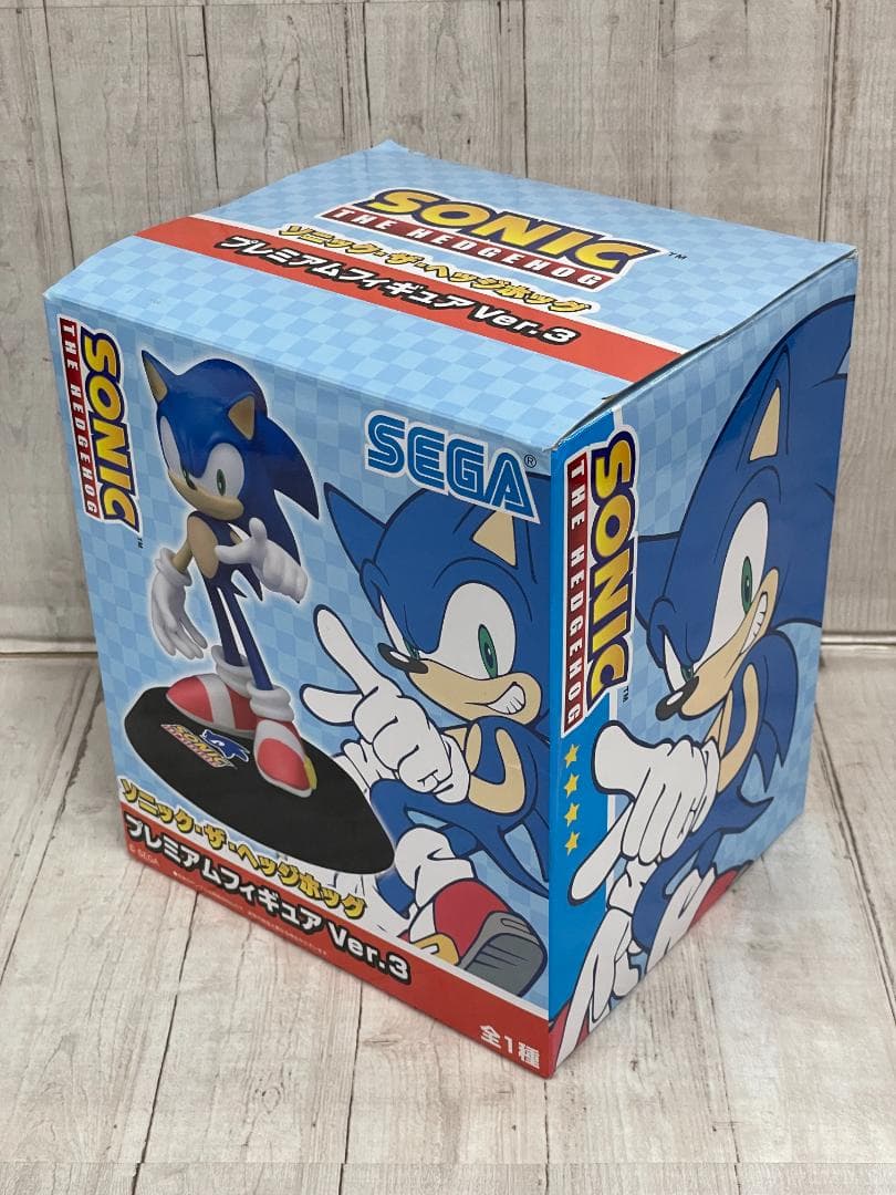【開封済】セガ ソニック・ザ・ヘッジホッグ プレミアムフィギュア Ver.3