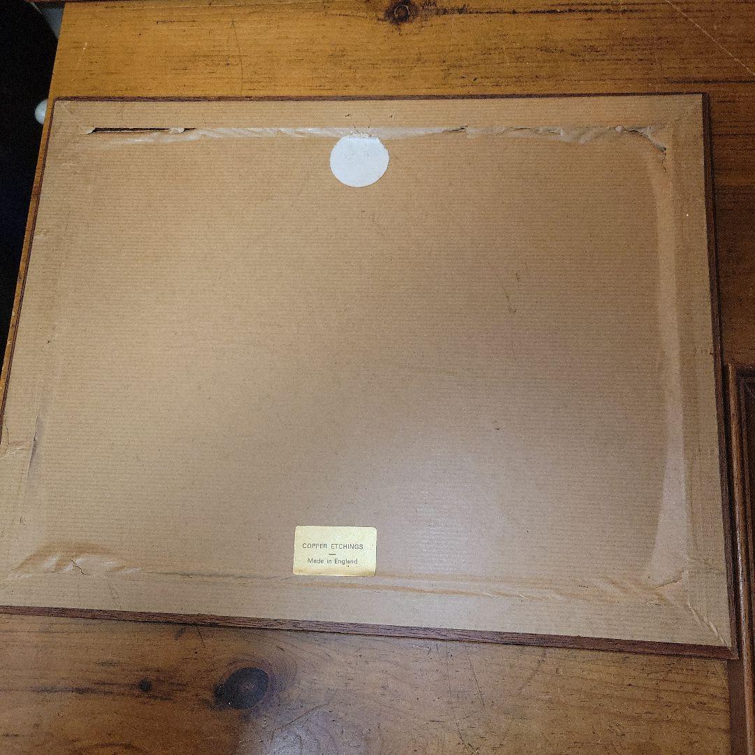 【レア】イギリス製 銅板画 3点まとめ売り アンティーク レトロ