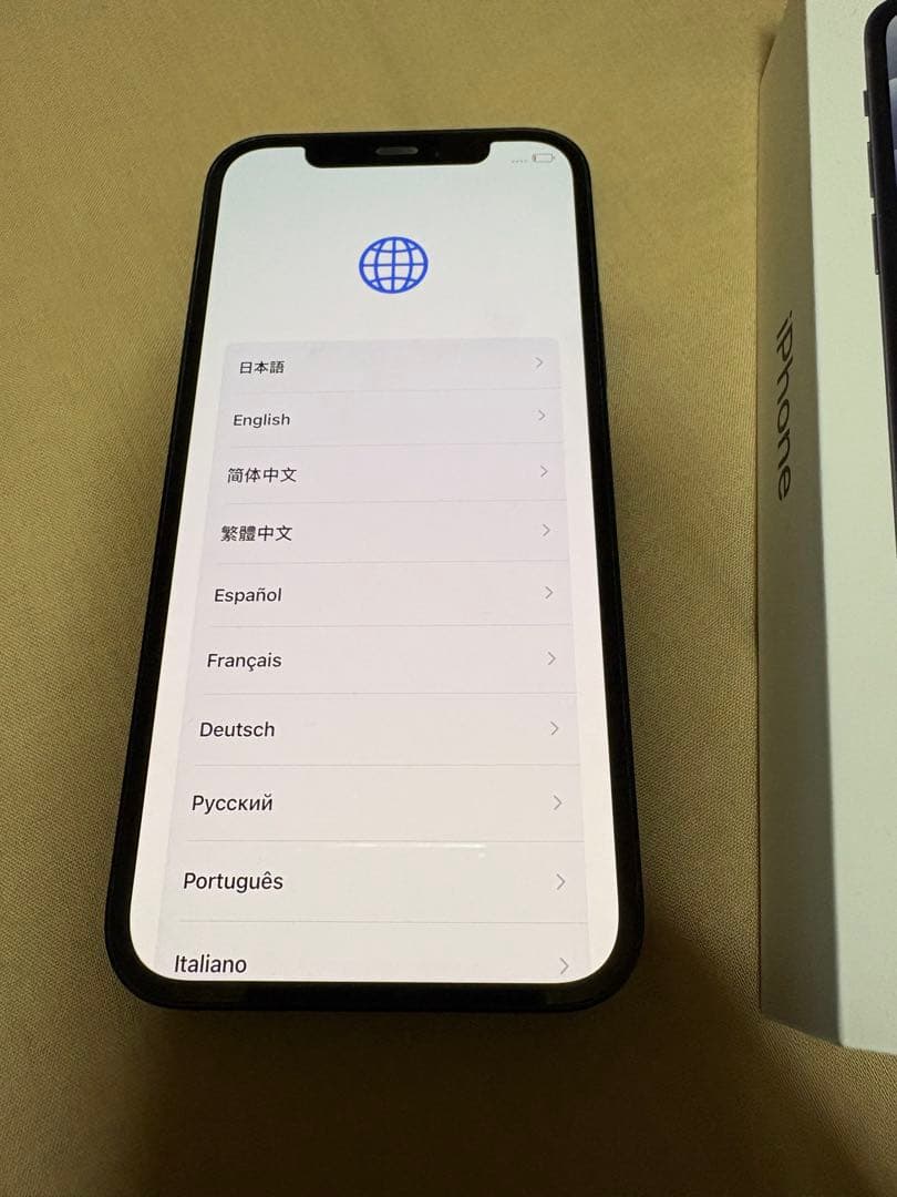 iPhone 12 ブラック128GB 本体