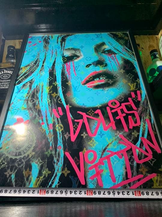 特大A2サイズ インテリアポスター オマージュ 額縁付き 送料無料 ルイヴィトン