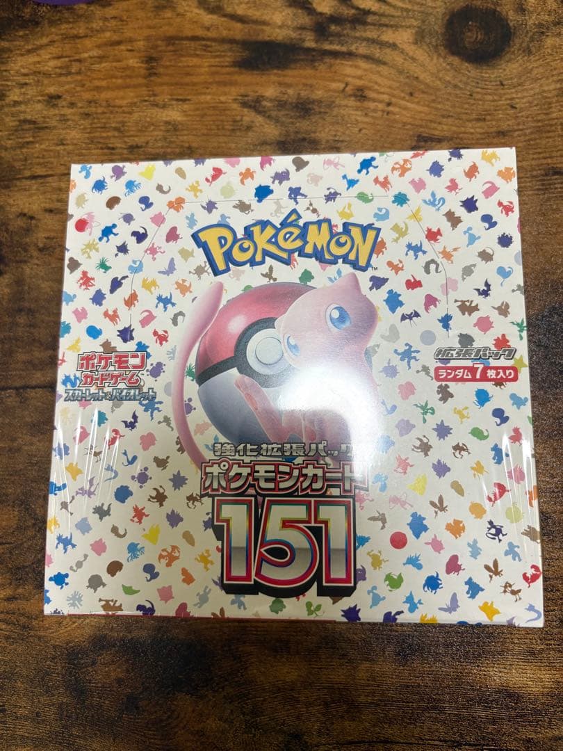 【シュリンク有_未開封】ポケモンBOX 151