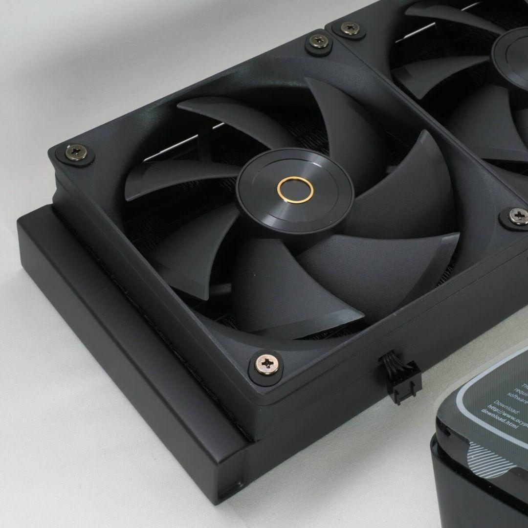 Iota L24 CPUクーラー 簡易水冷 240mm ブラック Ocypus