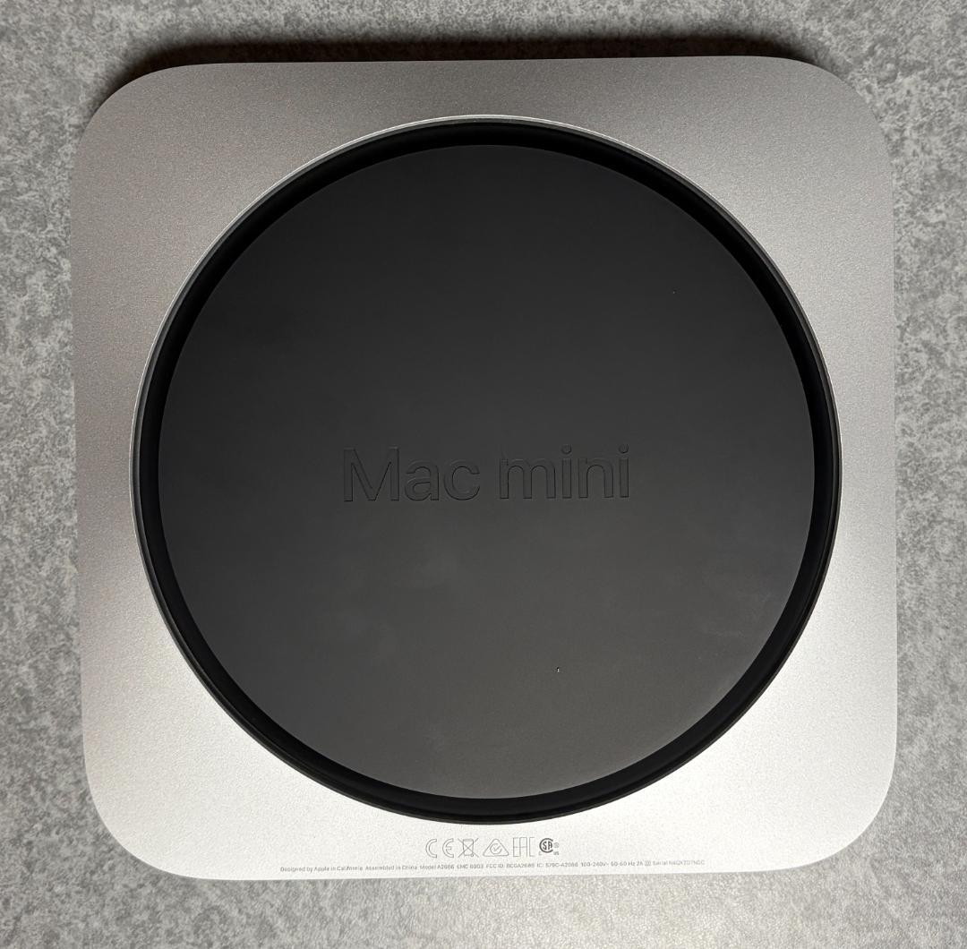美品 Macmini M2 メモリ16GB ストレージ256GB