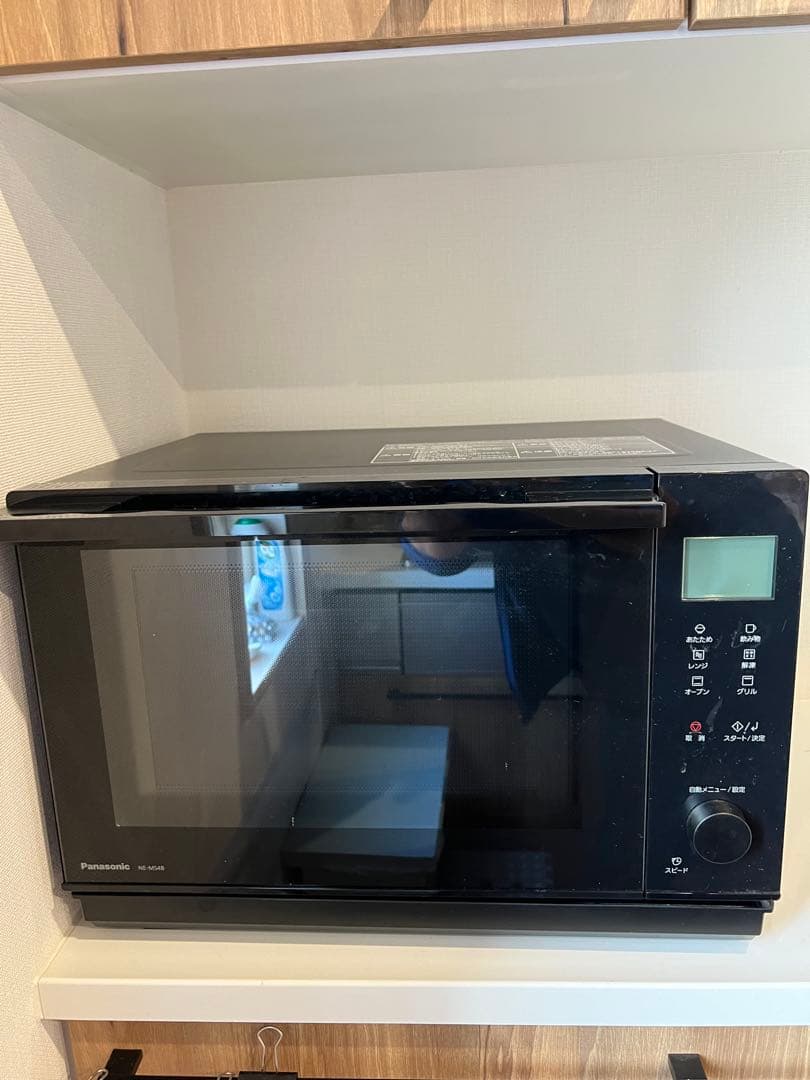 ジャンク故障品 2024年製PanasonicオーブンレンジNE-MS4B-K
