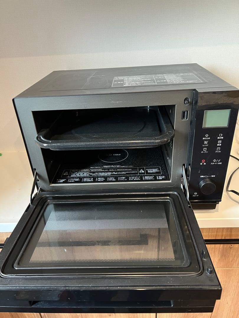 ジャンク故障品 2024年製PanasonicオーブンレンジNE-MS4B-K